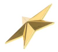 MAGICLULU Star DIY Accessory Decorative Star Ornament 5.5 X 5.5 CM Zinc Alloy Fadeless Practical Home Decoration