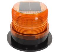 MAGICLULU Strobe Lights Solar Powered Vehicle Safety Strobe Light Black ABS Metal with Magnetic Base for Truck and Tractor Emergency Use