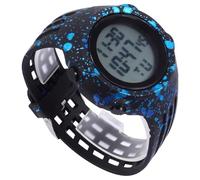 MAGICLULU Student Waterproof Digital Watch and Students, Multifunction LED Wristwatch with Sport Design, Black Trendy Electronic Timepiece for Boys