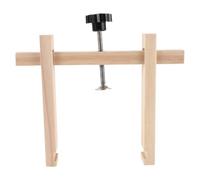 MAGICLULU Sturdy Wooden Tofu Press Rod Replacement for Homemade Tofu Making with Smooth Surface and Easy to Clean Iron Screw, for Home Kitchen Use and Even Pressing Beginners