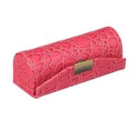 MAGICLULU Stylish Lipstick Case for Women Wallet with Mirror, Prevents Deformation and Cracking, Compact Size 9.00x3.50x3.10cm, for Purse or Clutch Travel Accessory