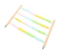 MAGICLULU Sugar Glider and Hamster Climbing Swing with Easy Installation, Wooden and Abs Material for Stylish Cage Decoration and Small Pets Enrichment