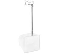 MAGICLULU Telescopic Fishing Net Stainless Steel Nylon Mesh Cross-woven Mesh Modern Stylish White for Freshwater Catching Fish in Deeper Waters