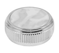 MAGICLULU Tenor Horn Finger Buttons Replacement Valve Caps Made of Copper Nickel Plating, White Colour, Sl nd Fashionable Design, Improving Playing Fluency and Accurate Response