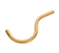 MAGICLULU Threaded Iron Curved Lamp Stem for Table Lamps Double-Ended Downrod Tube Replacement Part Elegant Lighting Fixture Accessory for Indoor and Outdoor Use