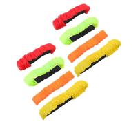 MAGICLULU Three Legged Race Bands with Versatile Usage and Slippage Prevention 8pcs for Teens and Adults, Oxford Cloth Material for Party Games and Team Building Activities