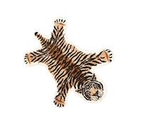 MAGICLULU Tiger Rug Sass and Elegant Style Imitation Tiger Shape for Study Room Dining Room Easy to Clean Home Floor Mat