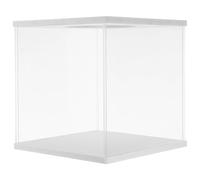 MAGICLULU Transparent Donation Box for Charity and Fundraising Acrylic Raffle Ticket Storage Container with Slot for Voting Suggestion Collection and Cash Donations Lightweight Ballot Box