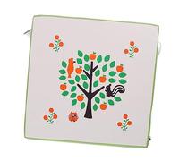 MAGICLULU Tree Pattern Chair Pad Comfortable Chair Heightening Cushion with Adjustable Straps for Years Old Easy to Clean Cute Design for Dining and Support