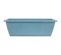 MAGICLULU Two-Pack Window Box Planter with Drainage Tray, Medium Sky Blue Plastic Flower Pots 43Cm, Suitable for Succulent and Vegetable Cultivation Indoors