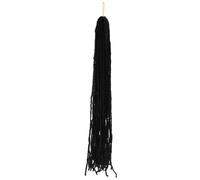 MAGICLULU Unisex Synthetic Dreadlock Wig Long Black 1b# Fake Dreadlocks Hairpiece Natural Looking Extension for Men Women Hair Styling