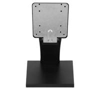 MAGICLULU Universal Adjustable Tv Stand Black Iron Material with Enhanced Stability and Folding Feature for 10-27 Inch Flat LED Monitor Screens and Cash Registers for Home and School Use