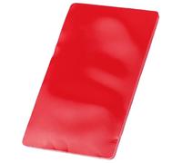 MAGICLULU Universal Windshield Rain Sensor Adhesive Film for Car Wipers Red round Elongated Pvc Pad Easy Installation Enhanced Safety for Rainy Conditions Driving