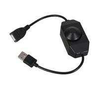 MAGICLULU USB Dimmer for LED Lights with Brightness Control Switch, Mini Inline LED Dimmer 5v Featuring Seamless Dimming and Rapid Response Control for Tv Backlight and Desk Lamp in Home