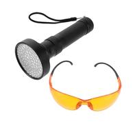 MAGICLULU UV Blacklight Flashlight LED Dual Purpose UV Lamp for Pet Urine Detection Currency Verification Long Battery Life Powerful Illumination for Home Professional Use