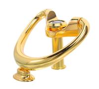 MAGICLULU Vintage Front Door Knocker with Cat Eye Heavy Duty Antique Exterior Door Ring Pull for Wooden and Metal Gates in Golden Finish