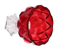 MAGICLULU Vintage Ice Cream Glass Dessert Bowl Diamond Pattern Glass Serving Bowl for Parties for Ice Cream Fruit Salads and Snacks