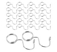 MAGICLULU Wardrobe Organizer Hooks Multilayer Hanger Connectors 30pcs Stainless Steel with Secure Linking Design Space Saving Garment Hanger Connecting Hooks for Closet Organization