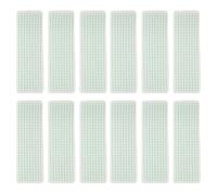 MAGICLULU Washi Tape Sample Boards Portable and Practical 50pcs Plastic Tape Organizer Boards in Green for Home and Office Use