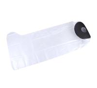 MAGICLULU Waterproof PVC Reusable Cast Protector Sleeve for Adult Leg, Easy to Get, White Protective Cover for Recovering from Injuries Or Surgeries, Shower Leg Cover