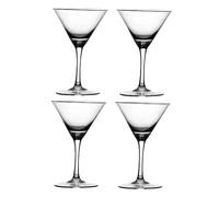 MAGICLULU Whiskey Glass Tall Glassware 200Ml Crystal Glass Unique Elegant Shape for Cocktail Drinking Home Wedding Banquet 4Pcs