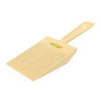 MAGICLULU Wide Tooth Hairdressing Comb for Men Beige Abs Flat Top Styling Tool that Does Not Pull Hair for Achieving Different Hair Textures and Professional Haircuts