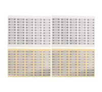 MAGICLULU Wire 1.2"x0.3" Electrical Marker 200pcs Self-adhesive Labels Positive Negative N Polarity Symbols Waterproof Stickers for Identification in Ac Ground Dc Power