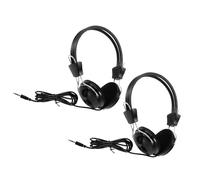 MAGICLULU Wired Headphones and Plastic Build with Adjustable Headband over Ear 2pcs Universal Compatibility for Metal Detector for Treasure Hunting and Security Inspections