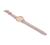 MAGICLULU Women Quartz Wristwatch with Floral Dial, Alloy Glass Pink | Elegant Classic Style, Delicate Chic Look, Accurate Timekeeping, Comfortable Daily Wear, for Women and Girls