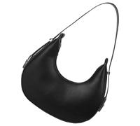 MAGICLULU Women's Shoulder Bag under The Arm Purse Classic Simple Pu Lightweight Easy to Match for Women Beach Parties Crescent Shape