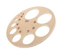 MAGICLULU Wooden Cervical Dilations Board Fetal Position Wheel Anatomical Model for Student Midwife