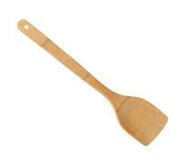 MAGICLULU Wooden Cooking Spatula Spoon Kitchen Utensils Long Spatula for Home Essentials and Non Stick Wok Cooking