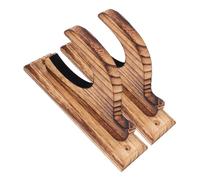 MAGICLULU Wooden Display Stand Wall Mount Holder for Magic Wand Holder Reusable Space-saving Martial Arts Stand