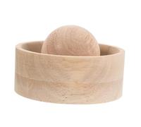 MAGICLULU Wooden Dumpling Wrapper Maker Mold Dough Press for Dumpling Making Kit Sturdy Traditional Kitchen Tool for Pastry Baozi Ravioli Snow Skin Desserts Easy to Clean Dough Press
