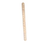 MAGICLULU Wooden Growth Chart for Kids Height Measurement Wall Ruler 12.5x35.4cm 3mm Thick Kids Nursery Room Decor Star Design