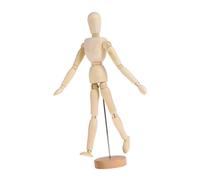 MAGICLULU Wooden Movable Joint Doll Ornament Sketch Model Figure for Artists and Home Decoration Flexible Wooden Crafts Adornment for Drawing and Art Practice