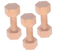 MAGICLULU Wooden Screw and Nut Sturdy Construction for Fine Motor Skills Spatial Imagination and Logical Thinking Development Safe and Interactive Educational Play