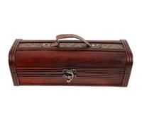 MAGICLULU Wooden Wine Carrier Wine Packing Box Reusable Easy to Carry Retro Design Elegant Appearance for Housewarming and Birthday