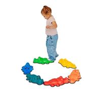 MagicMeadow Crocodile Autism Sensory Balance Stepping Stones | Pack of 6