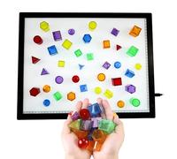 MagicMeadow LED Light Panel & Geometric Shape Bundle | Autism Sensory Toy