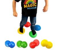 MagicMeadow Sensory Balance Pod Stepping Stones | Stability Toys | Set of 8