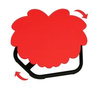 MagicMeadow Sensory Spinning Chair for Autism - Red Lion Swivel Seat