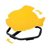 MagicMeadow Sensory Spinning Chair for Autism | Swivel Seat | Fish | Yellow