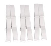 Magicmode 3 Pairs Bra Shoulder Strap Replacement Elastic Adjustable Removable Multi Color