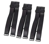 Magicmode 3 Pairs Bra Shoulder Strap Replacement Elastic Adjustable Removable Multi Color