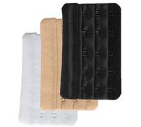 Magicmode Bra Extender 5 Hook Women's Plus Size Bra Strap Extenders 3pcs