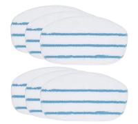 Magicmops Replacement Microfiber Cleaning Pads Compatible with PurSteam ThermaPro 10-in-1 Steam Mop Cleaner (6-Pack)