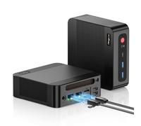 MAGICNUC AG2 Home-Office-Mini-PC, Ryzen 7 7840HS, 32GB DDR5, 512GB PCIe SSD Mini Desktop Computer, USB2.0/DP/HDMI, Dual RJ45 LAN, WiFi 6E, BT 5.2, 4K Triple Display Compact Gaming PC