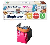 Magicolor 4750DN Toner Cartridge Compatible for Konica Minolta Magicolor 4750DN 4750EN Printers, with Chip, High Yield 6000 Pages, High-Definition Printing (1 Pack Magenta)