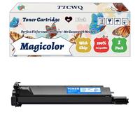 Magicolor 7450 Toner Cartridge Compatible for Konica Minolta Magicolor 7450 7450II Printers, with Chip, High Yield 15000 Pages, High-Definition Printing (1 Pack Black)